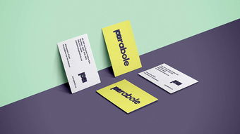 望遠(yuǎn)鏡中的字母宇宙 Parabole游戲公司的VI與網(wǎng)站形象策劃